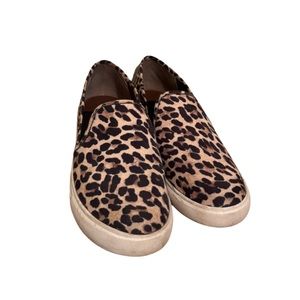 Steve Madden Leopard Slip Ons